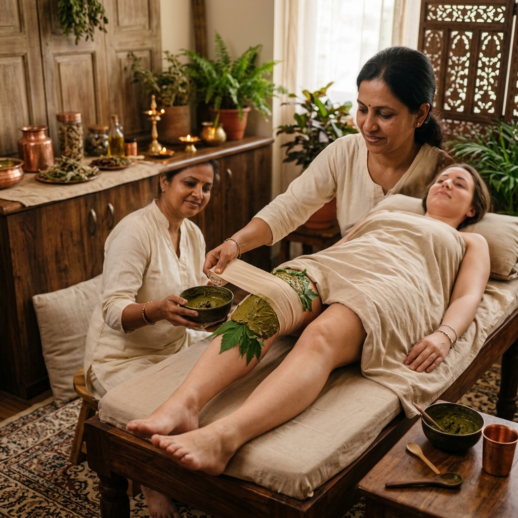 Upanaha Sweda Treatment
