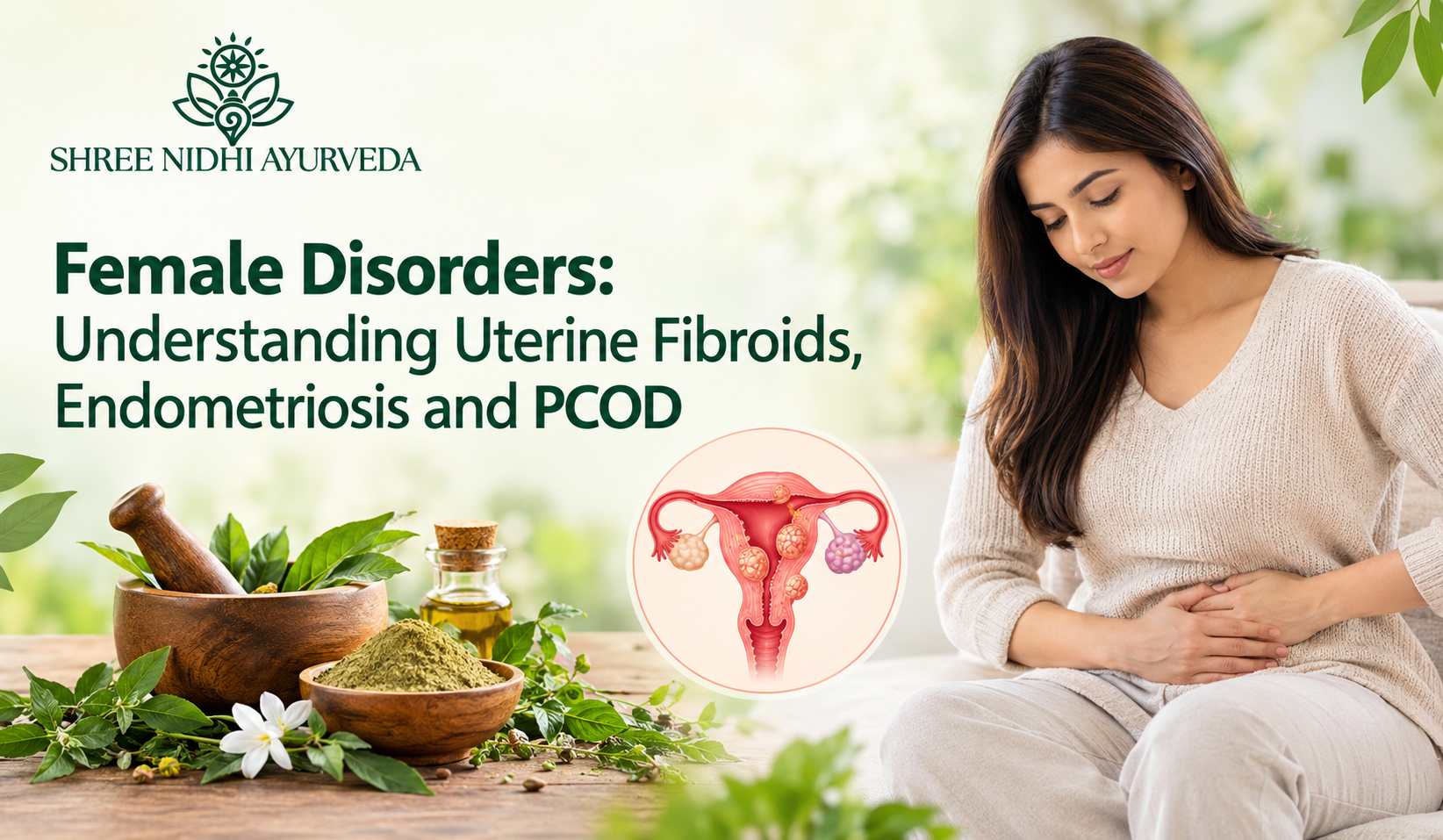 Female Disorders: Understanding Uterine Fibroids, Endometriosis and PCOD